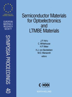 cover image of Semiconductor Materials for Optoelectronics and LTMBE Materials
